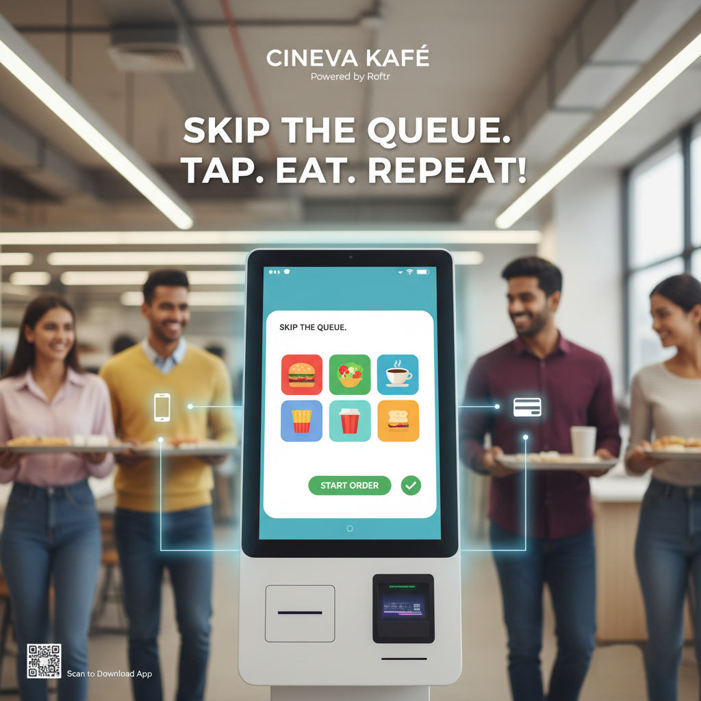 Cineva Kafé Self-Service Kiosk